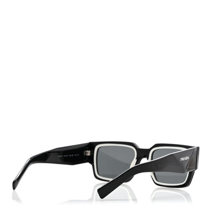 Prada Acetate Symbole Sunglasses SPR B17 Black 4 of 7