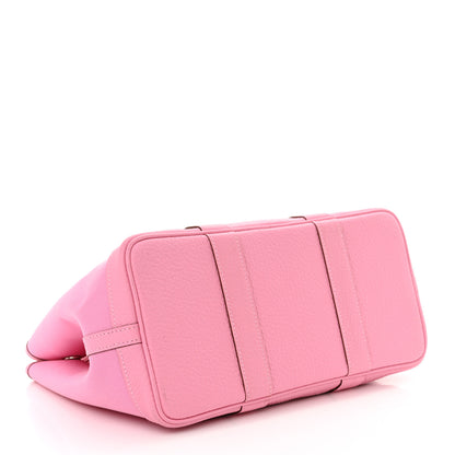 Hermes Toile Officier Vache Country Garden Party 30 TPM Pink 4 of 12
