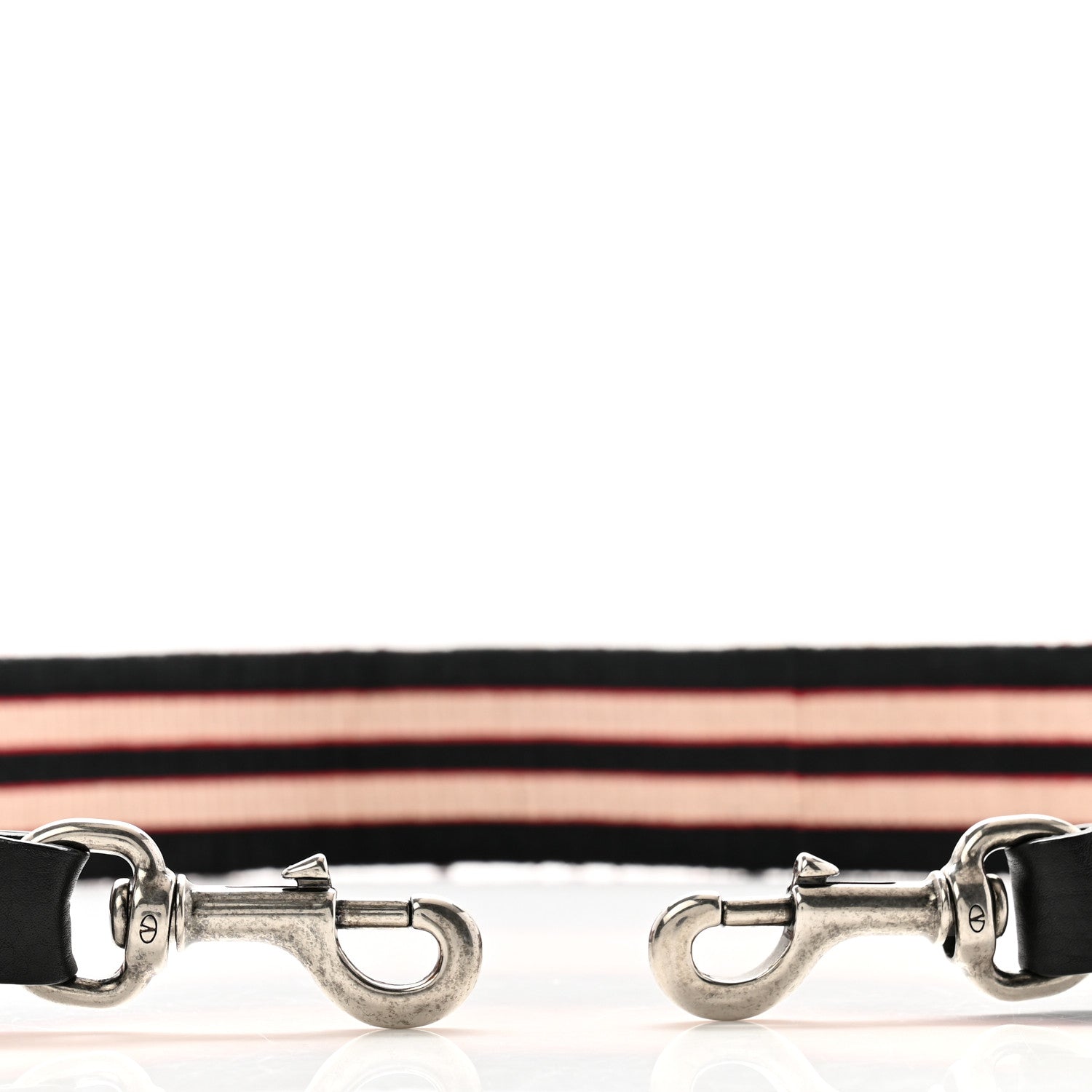 Valentino Garavani Canvas Loveblade Embroidered Rockstud Guitar Strap Multicolor 3 of 5