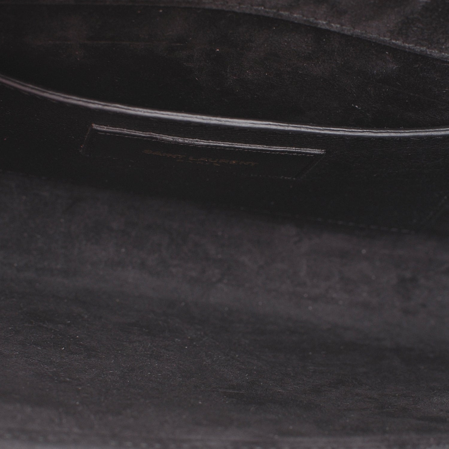 Saint Laurent Patent Cassandre Clutch Black 6 of 6