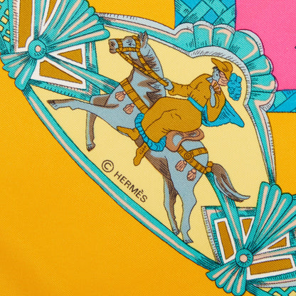 Hermes Silk Tournez Manege Scarf 90 3 of 3