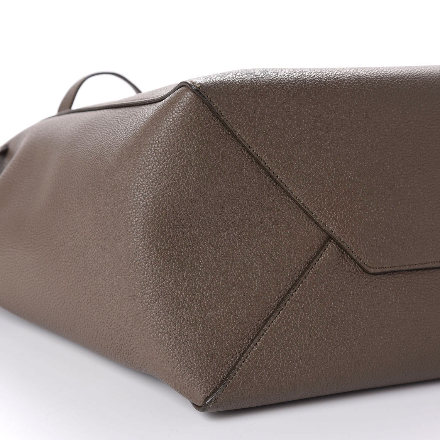 Celine Soft Grained Calfskin Small Belt Cabas Phantom Taupe 6 of 11