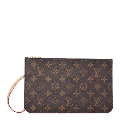 Louis Vuitton Monogram Neverfull MM GM Pochette 1 of 9