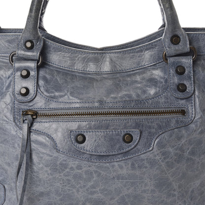 Balenciaga Agneau Classic Hardware City Bleu Glacier 15 of 15