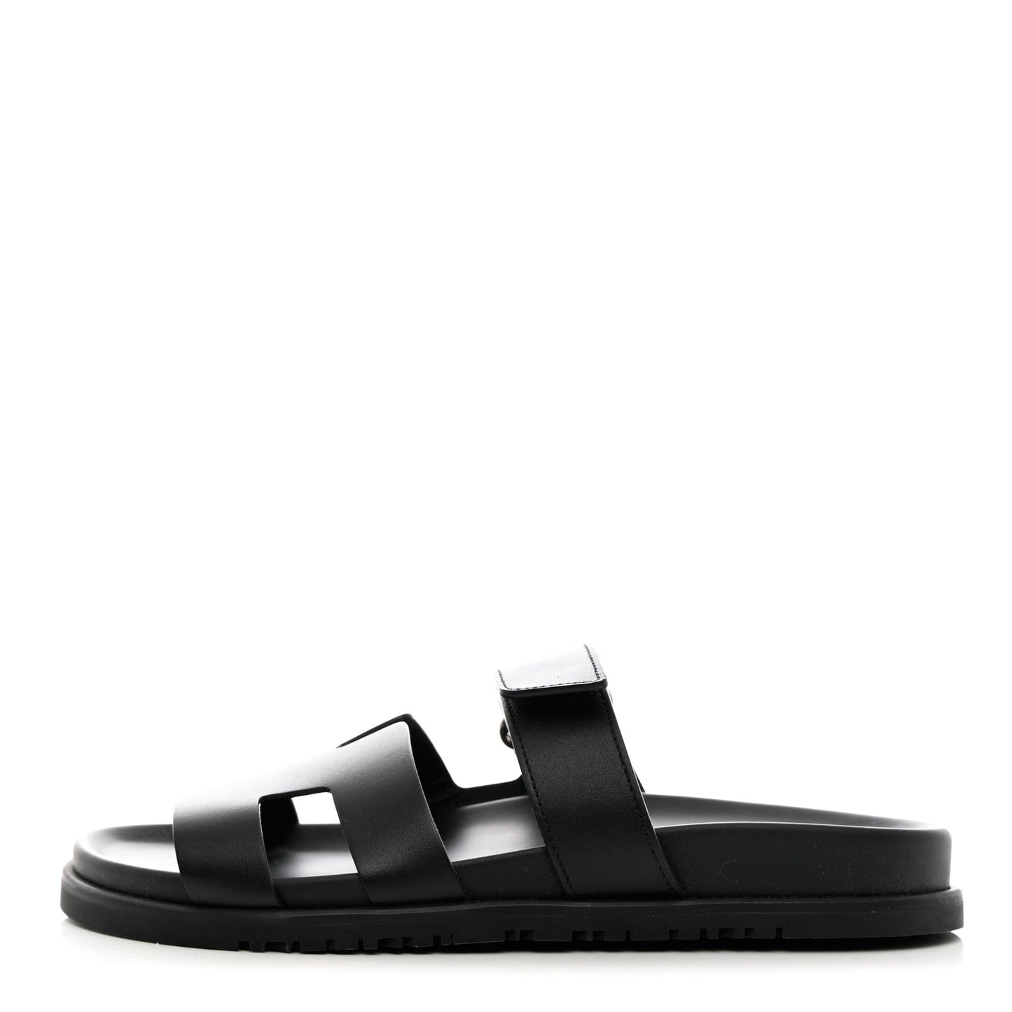Calfskin Womens Chypre Sandals 38 Black