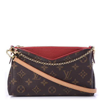 Louis Vuitton Monogram Pallas Clutch Cherry 1 of 10
