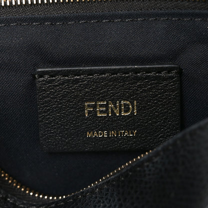 Fendi Vitello Cruise F is Fendi Bi-Color FF 1974 Embossed Medium Envelope Wallet On Chain Black Maya 6 of 10