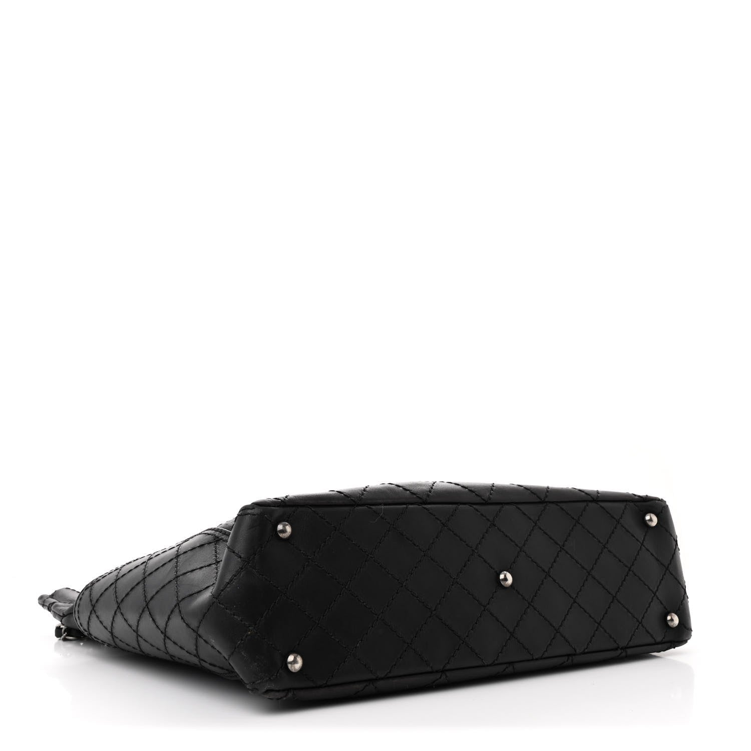 Chanel Calfskin CC Pocket Hobo Black 5 of 14