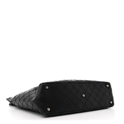 Chanel Calfskin CC Pocket Hobo Black 5 of 14