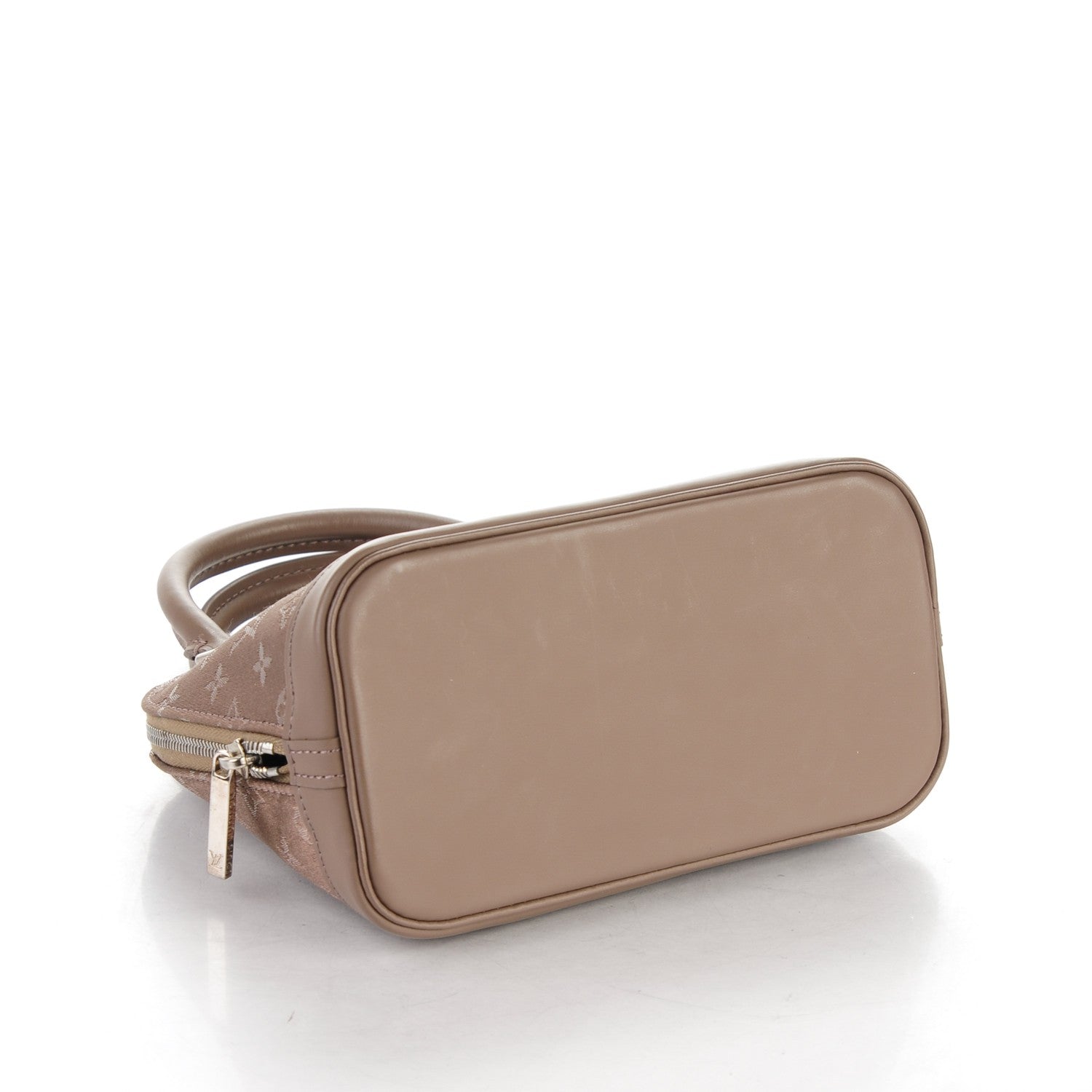 Louis Vuitton Satin Monogram Little Alma Taupe 4 of 6