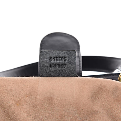 Gucci Calfskin Matelasse Studded Medium GG Marmont Tote Black 9 of 18