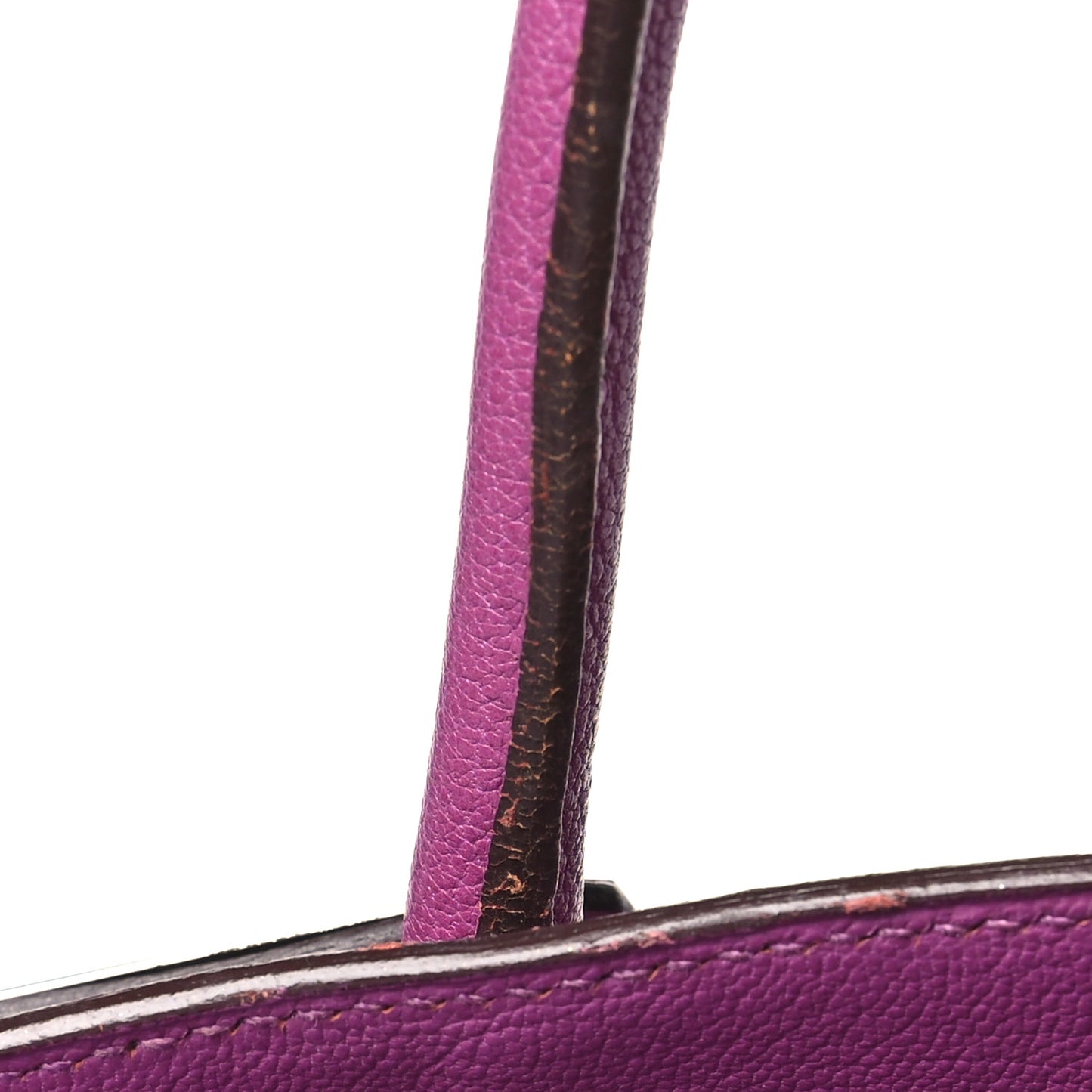 Chevre Mysore Birkin 30 Cyclamen