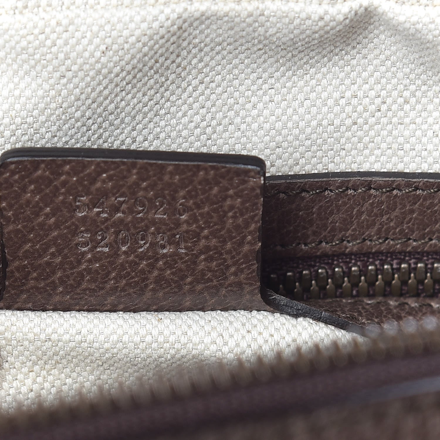 Gucci GG Supreme Monogram Web Small Ophidia Messenger Bag Brown 7 of 9