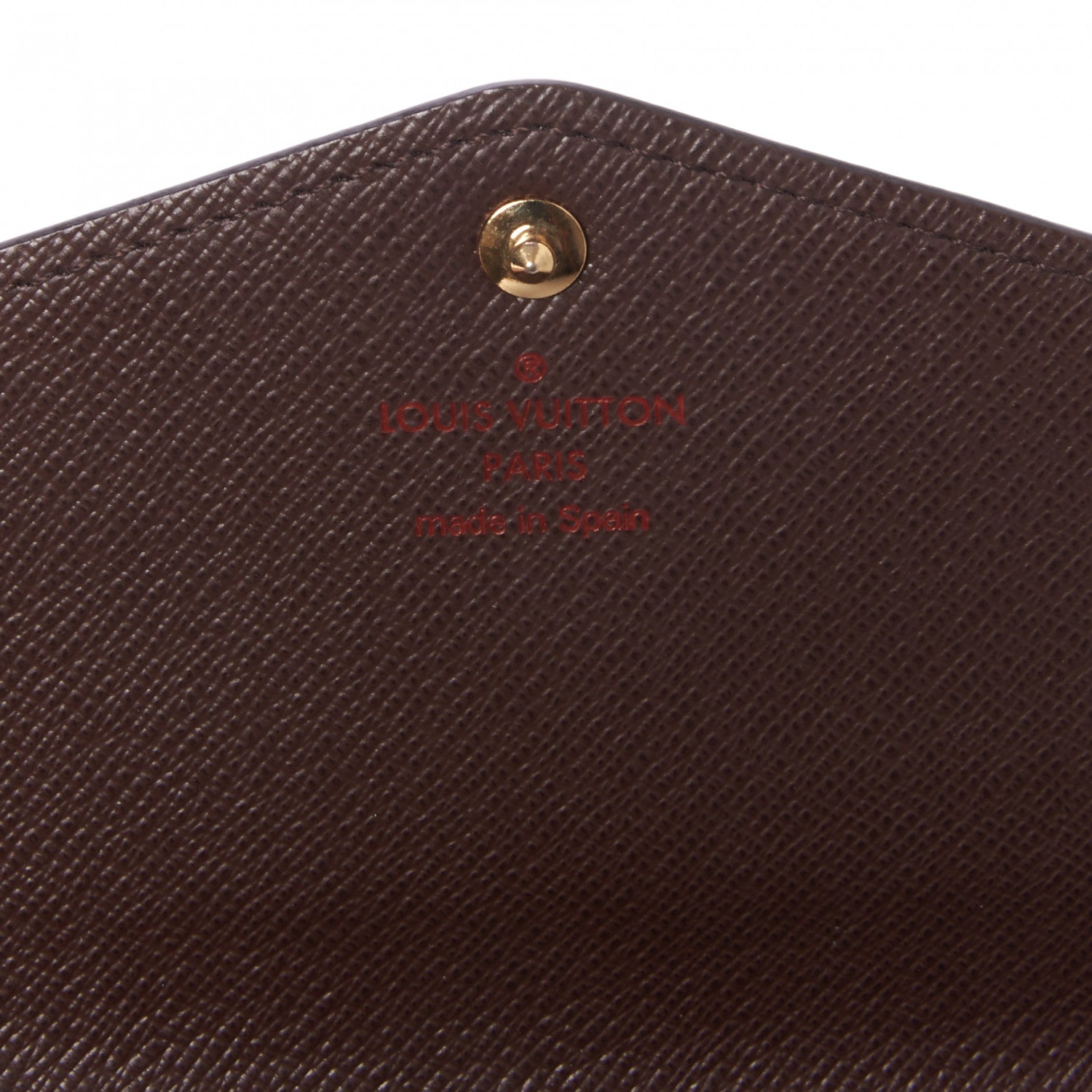 Louis Vuitton Damier Ebene Sarah Wallet NM 7 of 8