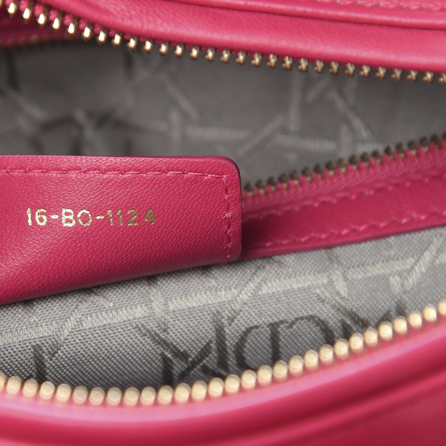 Christian Dior Lambskin Cannage Large Lady Dior Pink 7 of 14
