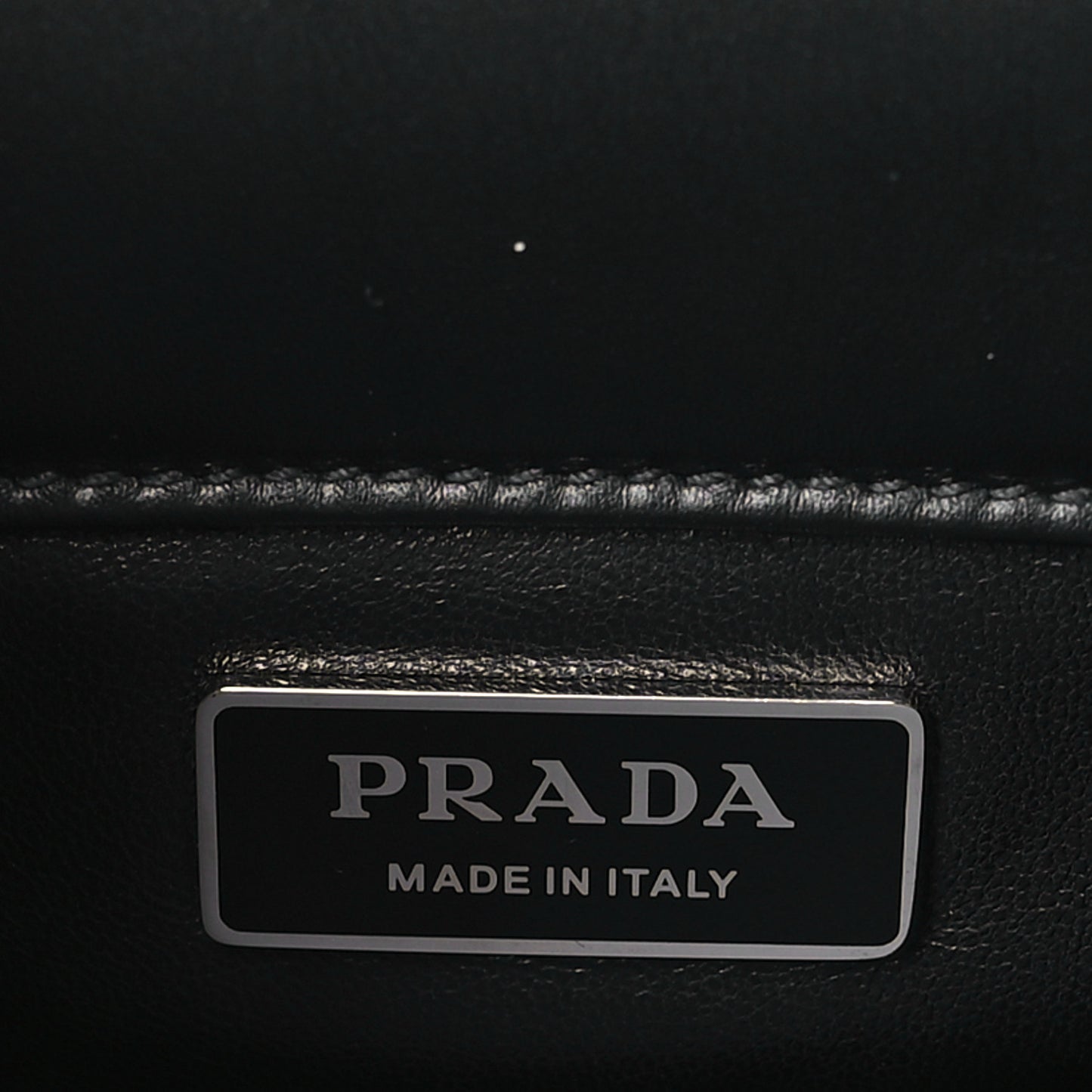 Nappa Mini Shoulder Bag Black