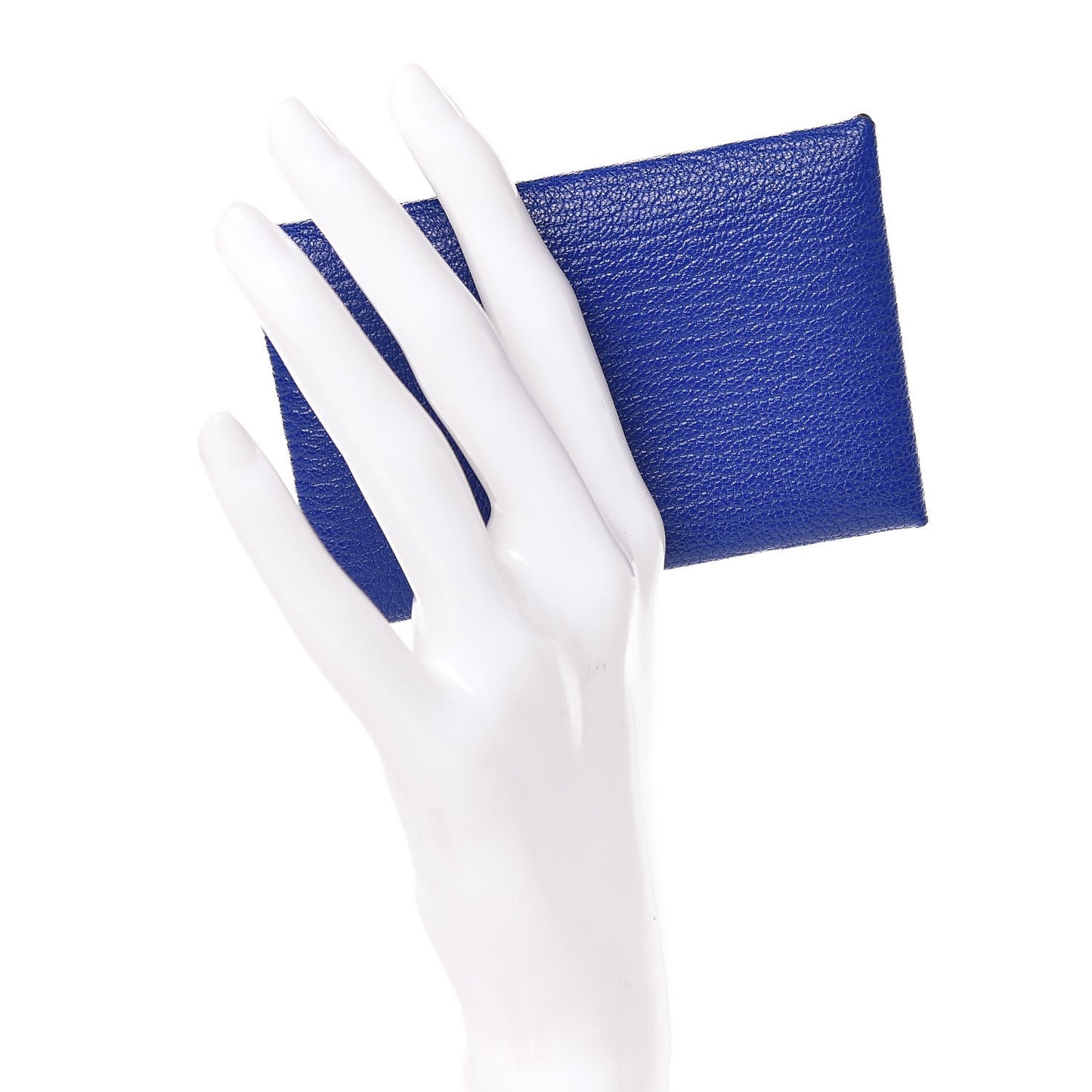 Chevre Mysore Calvi Card Case Bleu Electrique