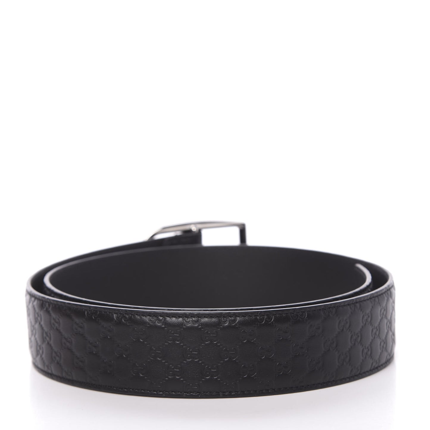 Soft Microguccissima 40mm Belt 85 34 Black