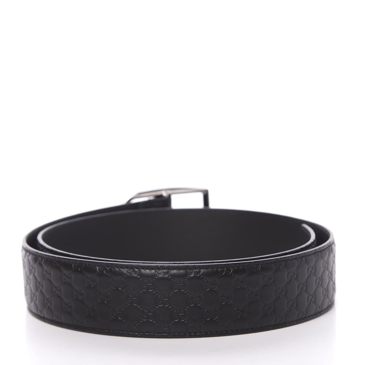 Gucci Soft Microguccissima 40mm Belt 85 34 Black 2 of 6