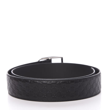 Gucci Soft Microguccissima 40mm Belt 85 34 Black 2 of 6