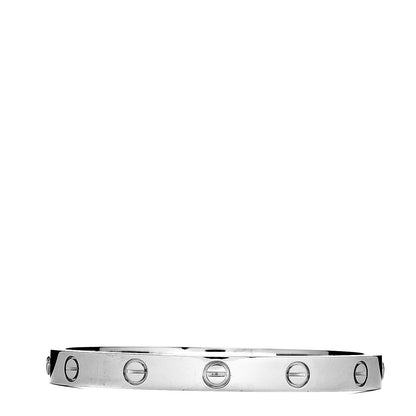Cartier 18K White Gold LOVE Bracelet 16 3 of 6