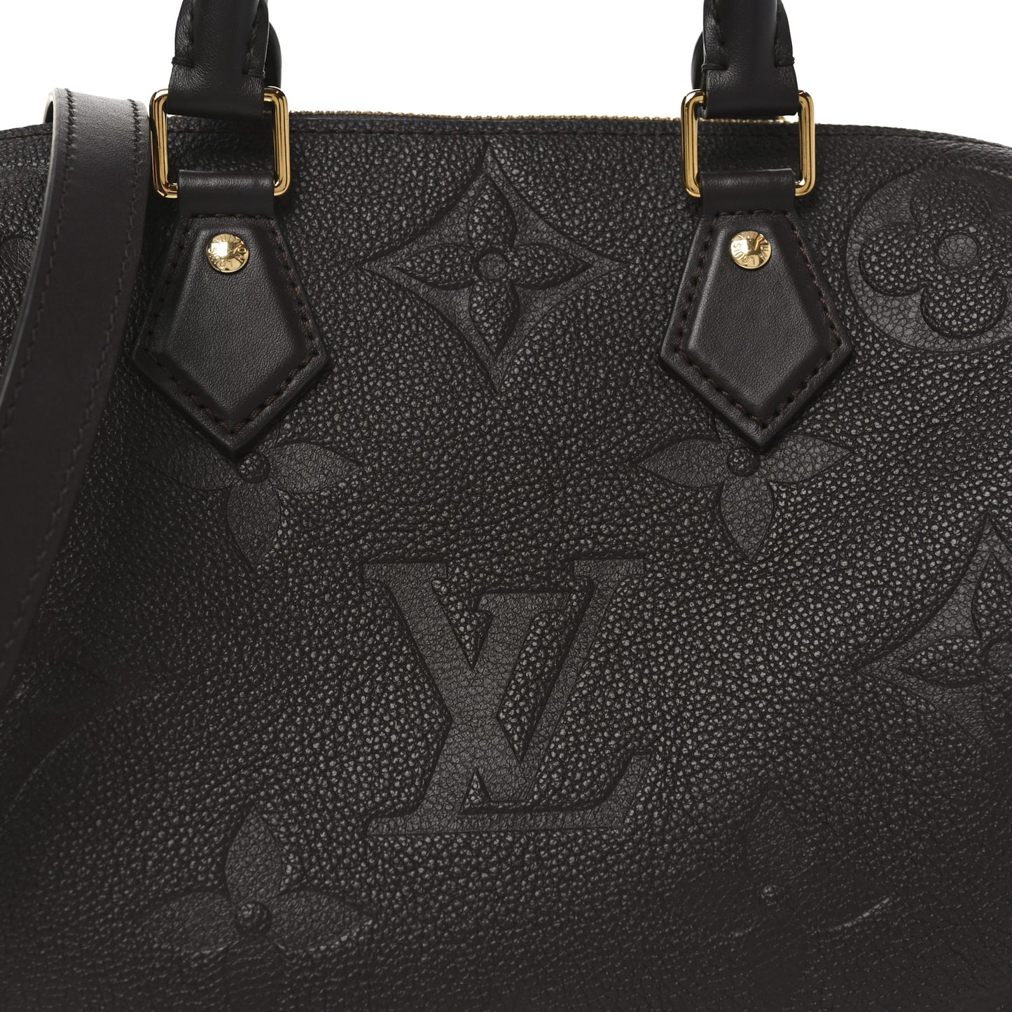Empreinte Monogram Giant Speedy Bandouliere 25 Chocolate