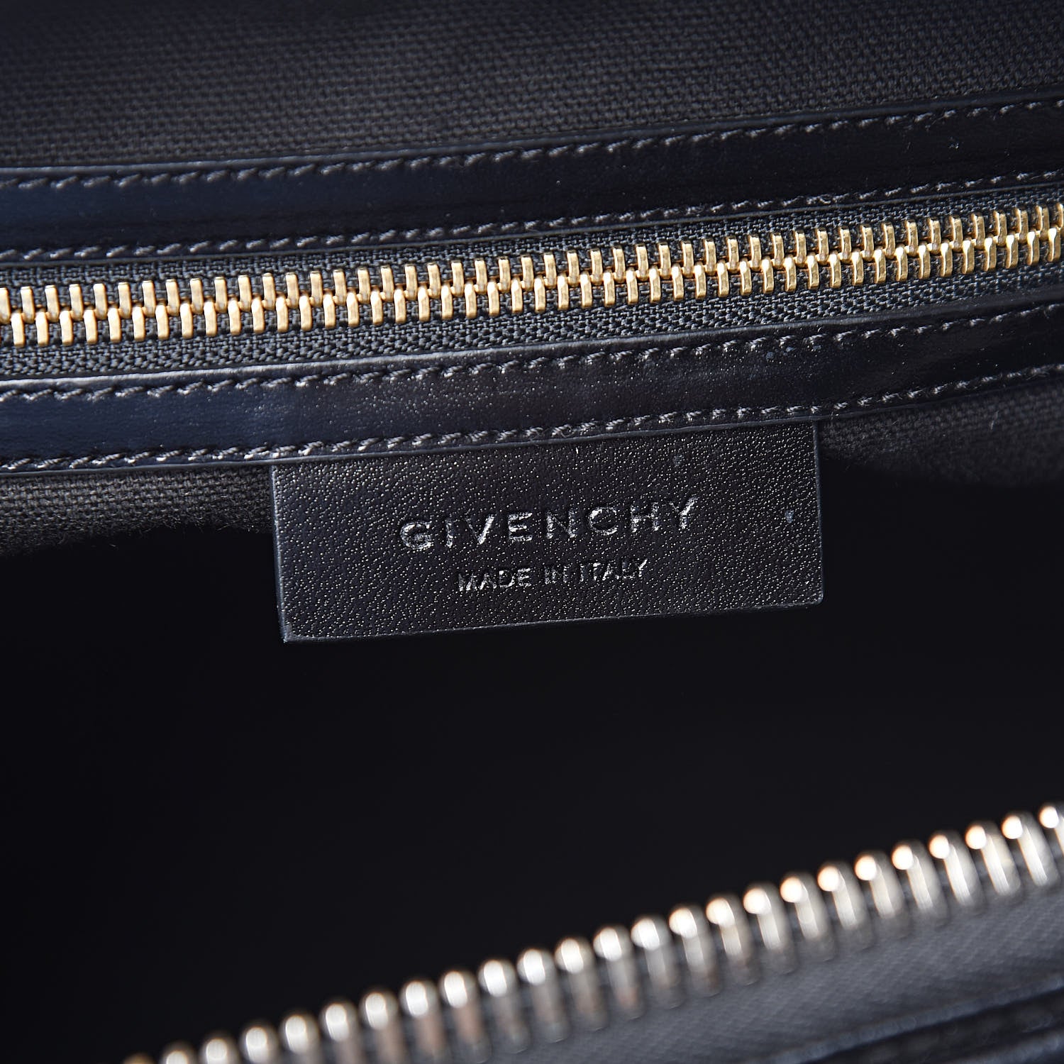 Givenchy Shiny Lord Calfskin Medium Antigona Black 6 of 13