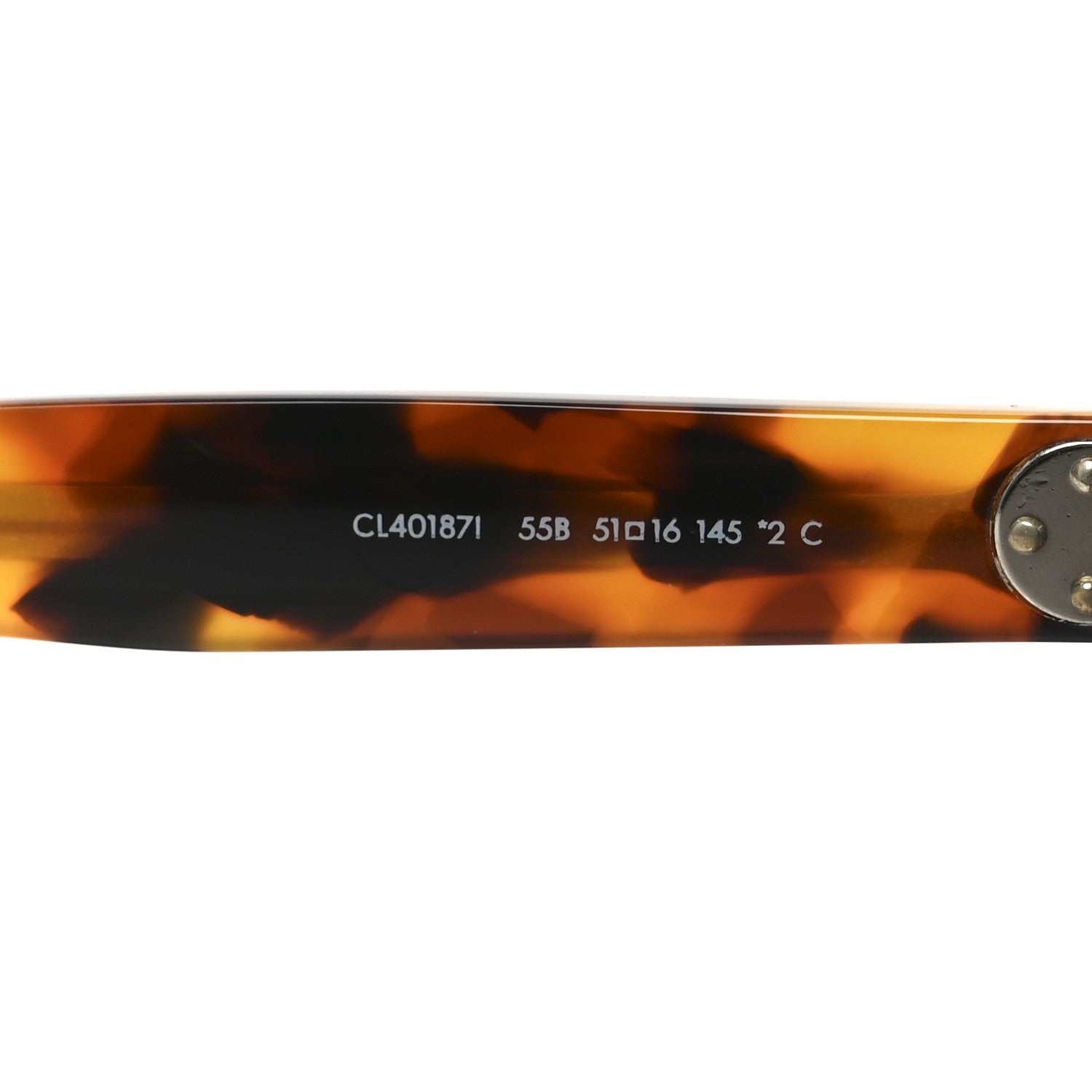 Celine Acetate Cat Eye Sunglasses CL40187I Dark Havana 6 of 7