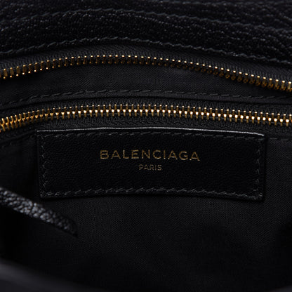 Balenciaga Chevre Gold Metallic Edge Hardware S City Black 8 of 9