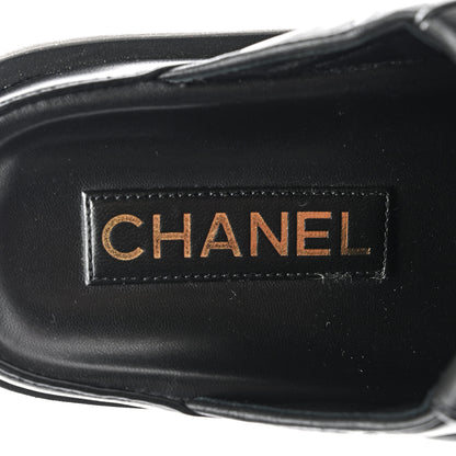 Chanel Lambskin Quilted CC Turnlock Mules 36 Black 7 of 8