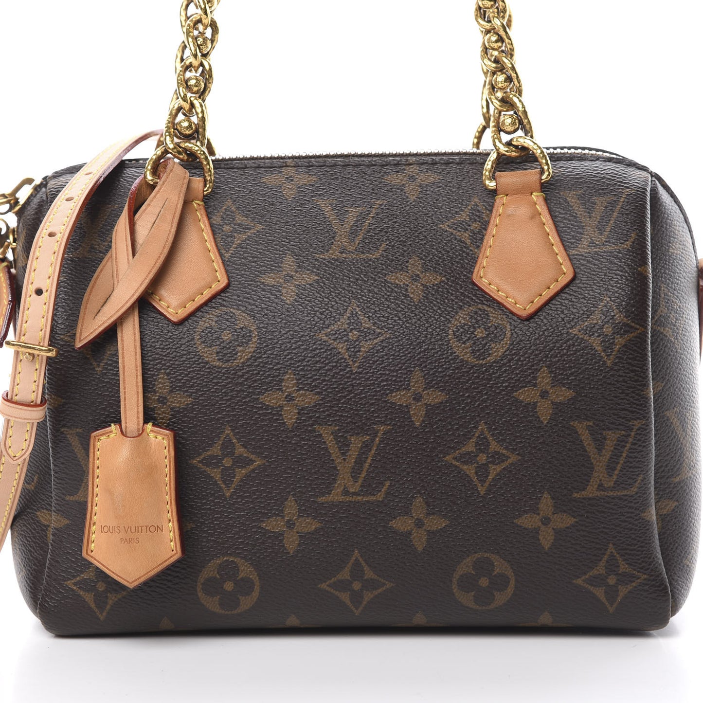 Monogram Chain Speedy 20