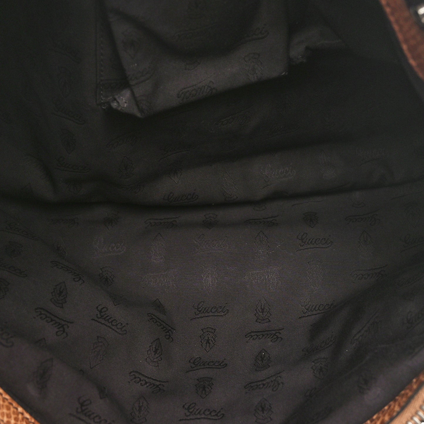 Calfskin Medium Bamboo Bar Tote Bag Brown