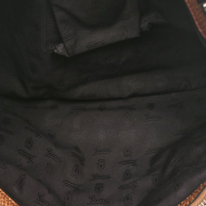 Gucci Calfskin Medium Bamboo Bar Tote Bag Brown 5 of 10