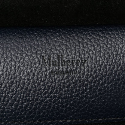 Mulberry Natural Grain Calfskin Antony Messenger Crossbody Navy 6 of 9