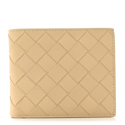 Bottega Veneta Nappa Maxi Intrecciato Bi-Fold Wallet Porridge 1 of 6
