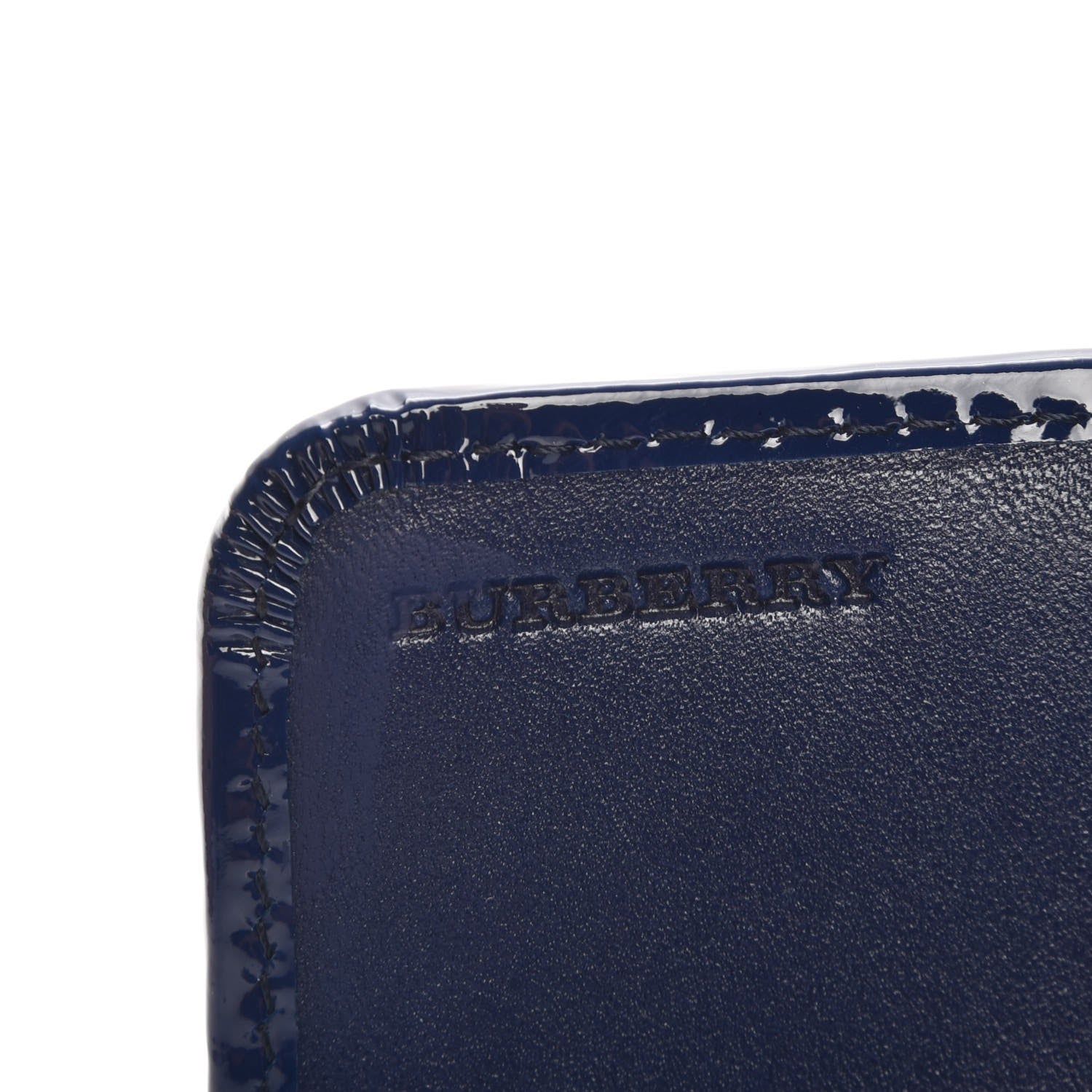 Burberry Supernova Check Penrose Continental Wallet Blue 7 of 9