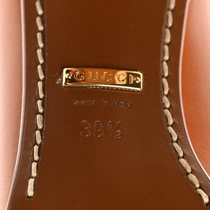 Gucci Calfskin Half Horsebit Tall Boots 39.5 Cognac 7 of 12