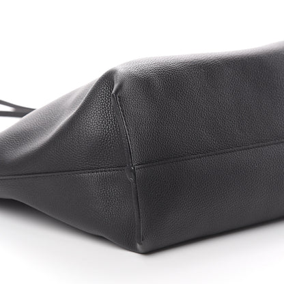 Versace Grained Calfskin Palazzo Medusa Tote Black 7 of 8