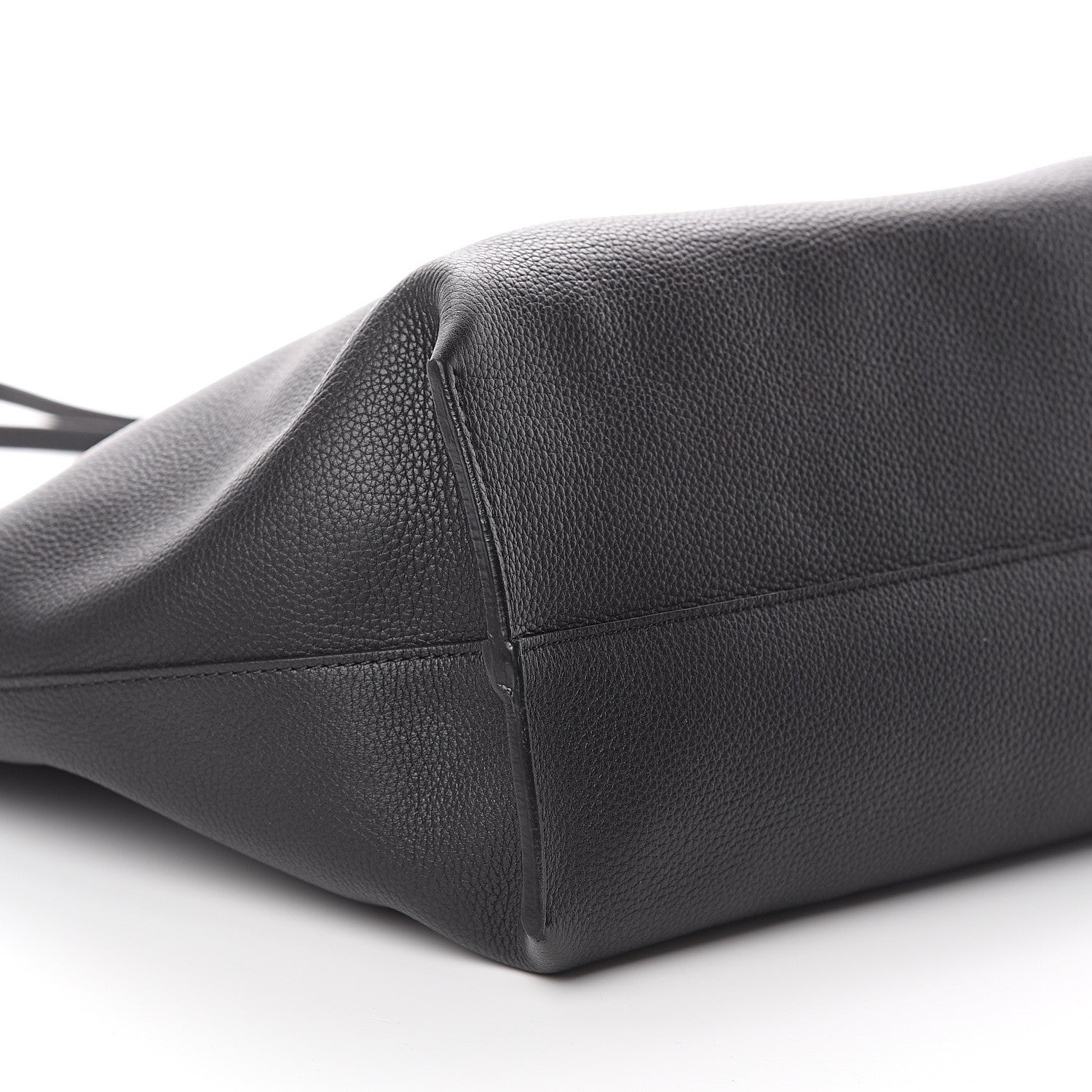 Versace Grained Calfskin Palazzo Medusa Tote Black 15 of 18
