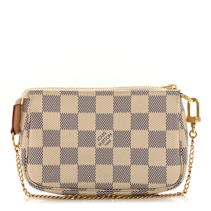 Louis Vuitton Damier Azur Mini Pochette Accessories 1 of 6