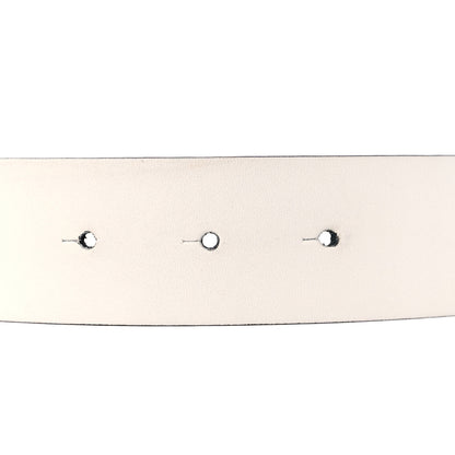 Chanel Calfskin CC Reversible Belt 70 White Black 4 of 6
