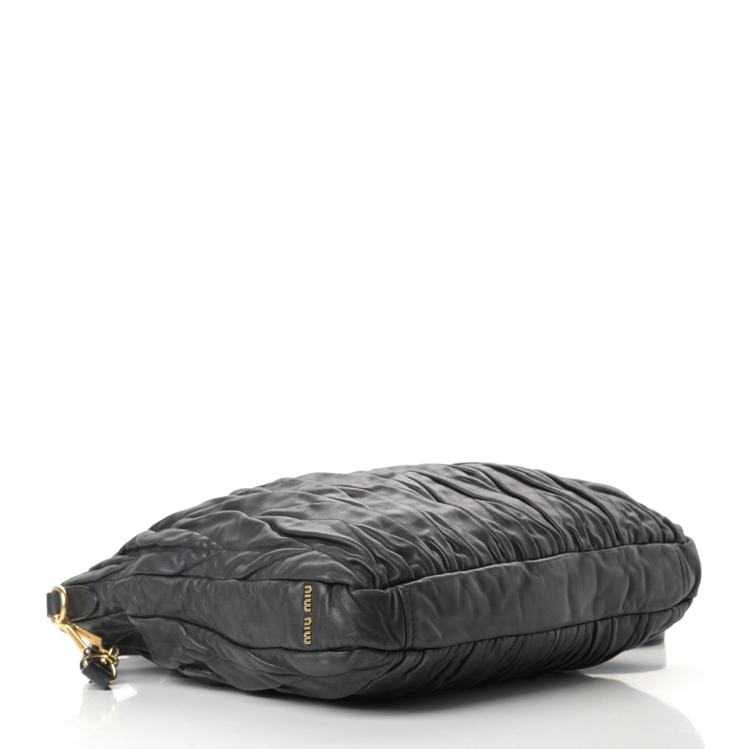 Miu Miu Nappa Matelasse Tote Black 4 of 23