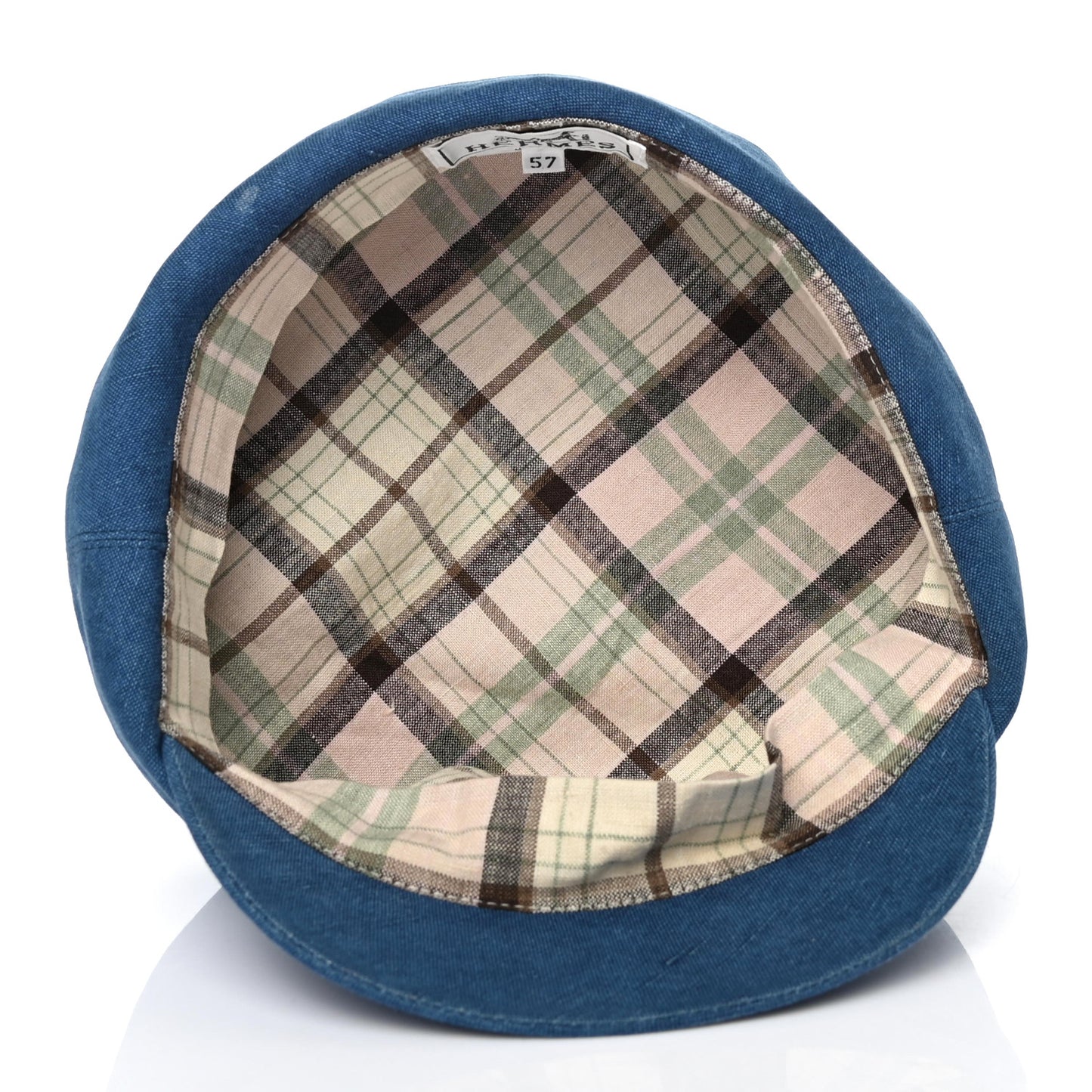 Linen Paola Cap 57 Indigo