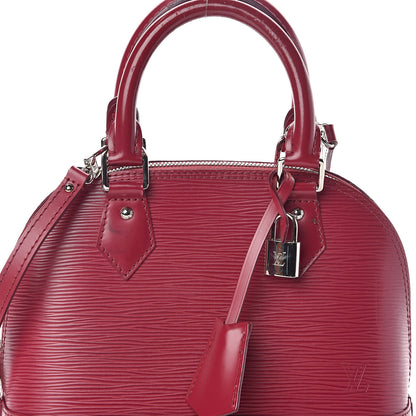 Louis Vuitton Epi Alma BB Fuchsia 7 of 9