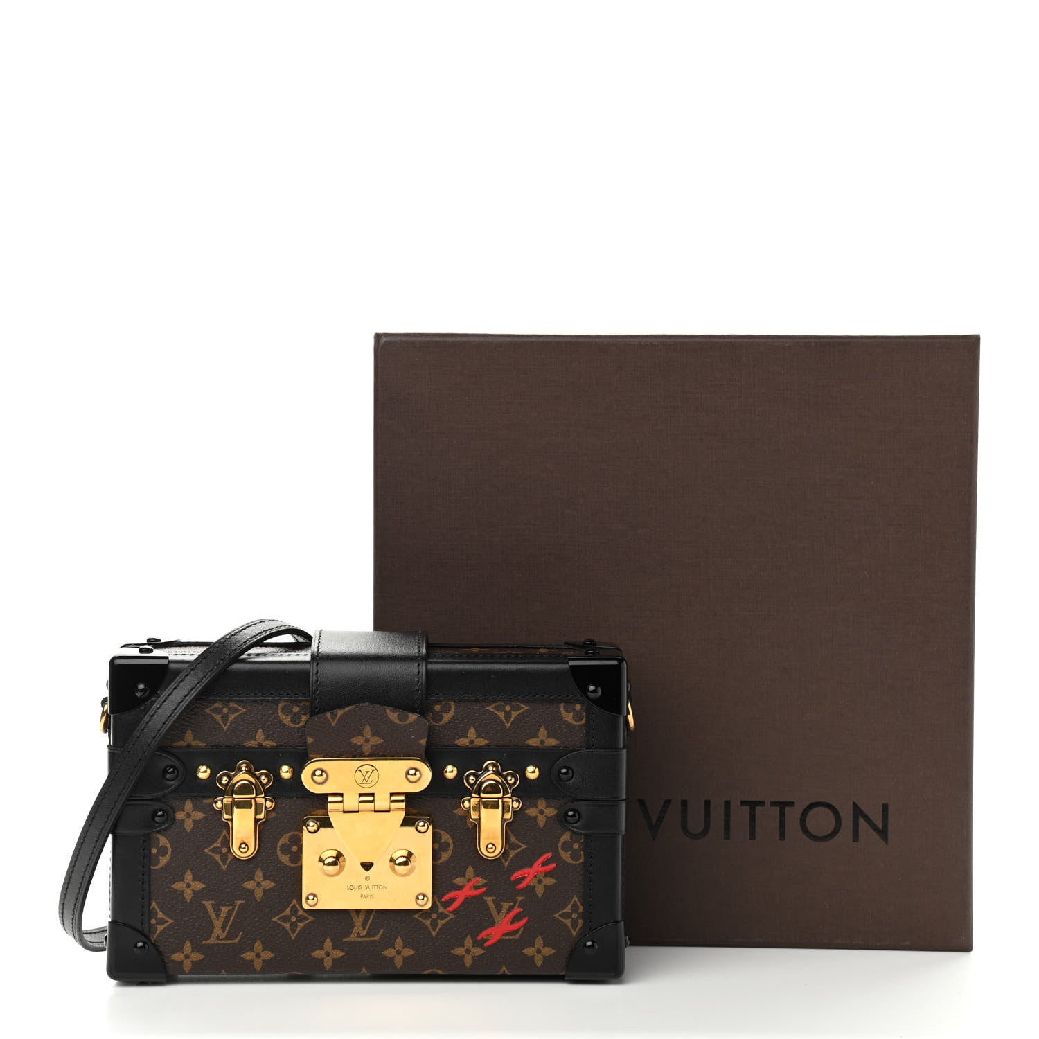 Louis Vuitton Monogram Petite Malle Black 12 of 12