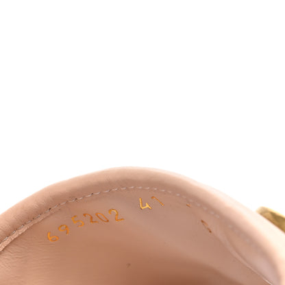 Gucci Nappa Matelasse GG Marmont 55mm Slide Sandals 41 Skin Rose 8 of 8