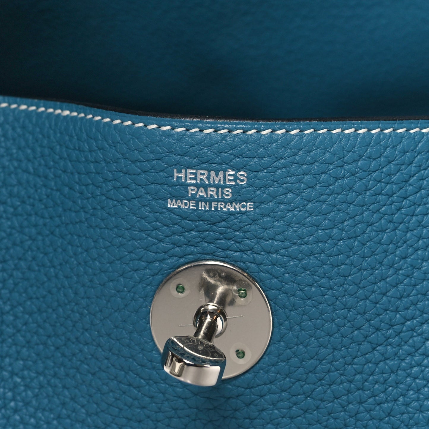 Taurillon Clemence Lindy 30 Bleu Jean