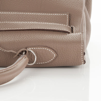 Hermes Togo Kelly Retourne 35 Etoupe 11 of 25