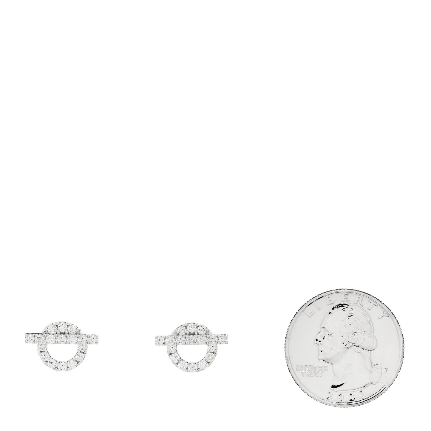 18K White Gold Diamond Finesse Earrings