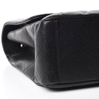 Chanel Caviar Quilted Maxi Single Flap Black 8 of 13